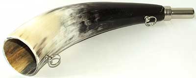 Сигнальный рожок Elless- France COR1125 из натурального рога длиной 25 (24) см.